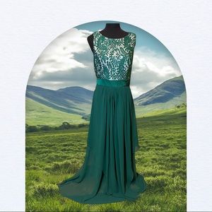 Ever-Pretty Elegant Sleeveless Round Neck Party Evening Dress Sz 8